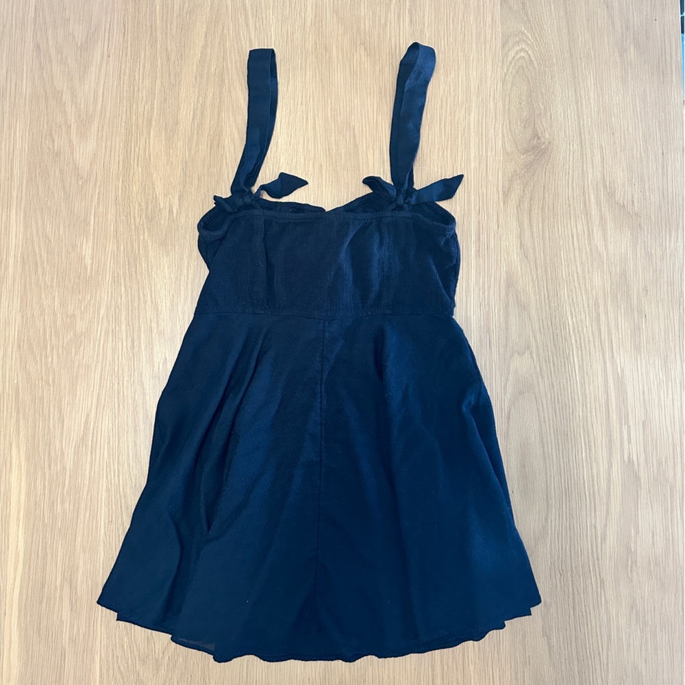 Free People Sleeveless Mini Dress Size XS Black - Picture 5 of 6